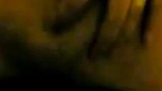 Asian beauty in lingerie teases her lover before seducing him on stairs