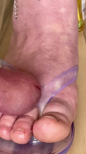 Flip flop dream footfetish