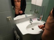 Mirror Wank and Cum