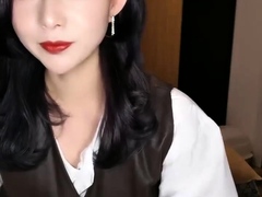 Amateur asian teen licks ass and sucks cock