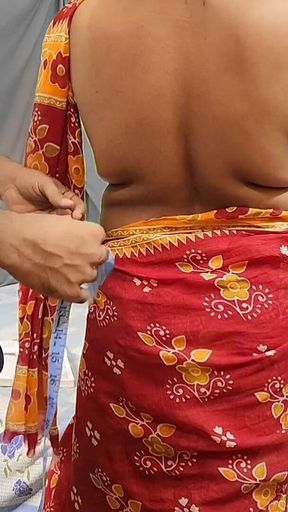 Dress Tailor Fucks Big Boob MILF Then Cum Inside Her Pussy