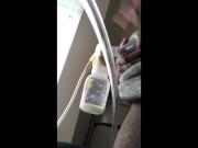 Ebony Lactating & Breast Pumping