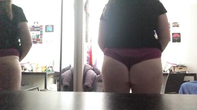 18-year-old Virgin Teases and Cums