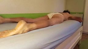 Stepsister in Law Panty Hump Masturbation