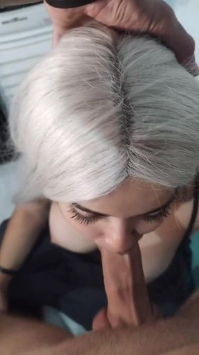 Forbidden Spell: Wellington Lost Control in the Intense Blowjob and Came in the Witch's Mouth