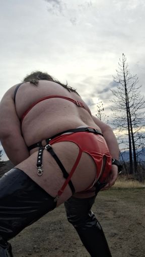 Playing up the Mountain Road