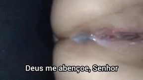 pedi pra gozar so na boca porque nao posso engravidar e meus pais estavam do lado