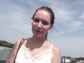GERMAN SCOUT - COLLEGE TEEN MIA TEMPT LARGE PENIS ANAL BANG
