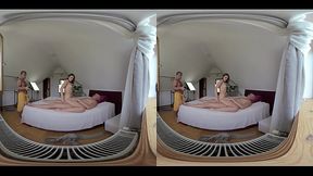 Ariana Cortez &ndash_ VR Part 1 &ndash_ FRENCH NEWBIE CREAMPIED &amp_ LEARNS to LOVE ROUGH SEX