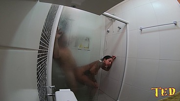 Ele veio me fuder no banheiro e broxou Binho Ted falhou dessa vez com Elisa Sanches