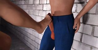 Anna Exciting Affection - 75  Feet And Pussy Treatment by MissKitty2K