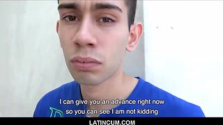 Spanish latin boy amateurish fuck for cash