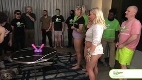 Busty Beauty Receives Generous Creamy Surprise!