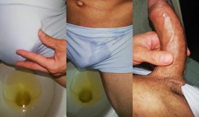 Gay big dick creampie soaks teen whore bratty pissing mess