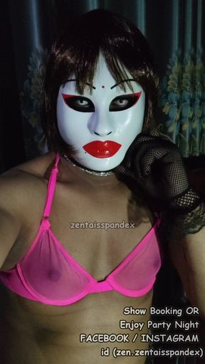 Desi Indian sissy Femboy Trans ladyboy zentai showboy