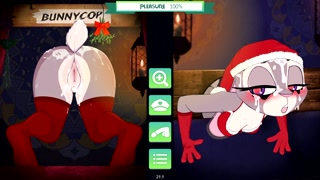 Judy Hopps in the wall hard fucks with furry cock | Bunny Cop