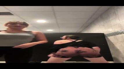 2 Becky's in gym bathroom