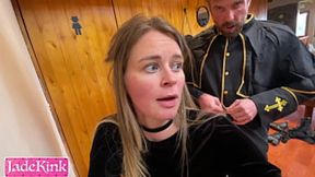 Sinful Nun Sinks Into Forbidden Father's Pleasure