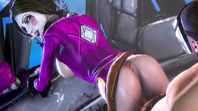 Sexy Borderlands babes fucked in sex compilation