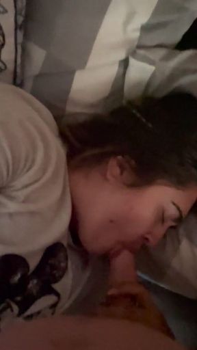 British amateur BBW slutwife blowjob & dirty talk