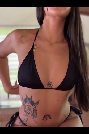 Pool Day and Wild Sex with the Beautiful Young Colombian Anna Cherry7