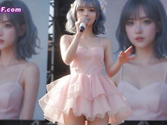 Horny Chinese Idol Yuki trying the Newest Vibrator in Public Bathroom and Squirting All Over PT.1
