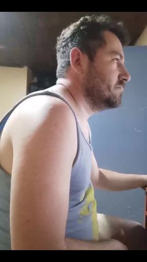 Smoking and Jerking off When Home Alone