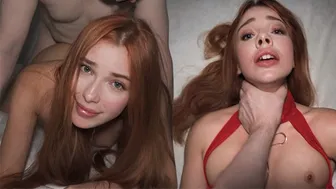 Fiery Redhead Megan Murkovski Craves Rough Breeding And Huge Creampie