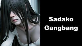 sadako unleashed – cursed gangbang, double-penetration & flood-level bukkake