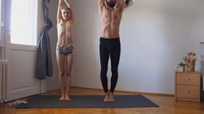Intimate Yoga and Mutual Pleasure - SCorching Hot