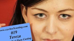 ”Tereza's first porn casting”