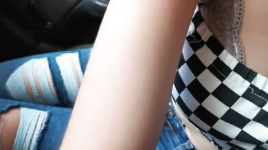 My stepdaughter GETS CAUGHT IN THE CAR before I get home