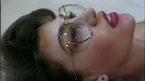 Sloppy Anal Pounding and Glasses Blowjobs Outdoors