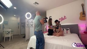 SluttyBBWs - Suzanne Films Her Husband With Hot BBW Angel Summer