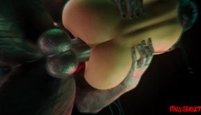 Ada Wong & Nun Ravished by Gigantic Werewolf Cock (Halloween)