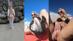 sextapes numero 4/6j4 a tenerife exhib de mon jolie string rose et de ma...