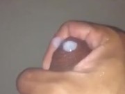 Corrida en la bañera camara lenta