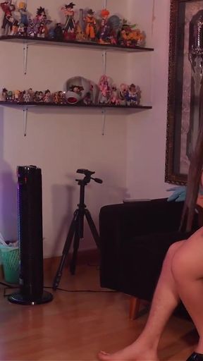 I fuck my girlfriend's best friend while she plays fornite, she swallows my cum   Clip 2
