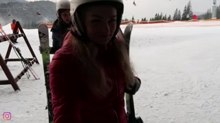 After skiing