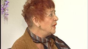 Granny gets fingered and then fucked