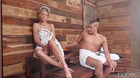 Sex In The Sauna 1 - Elegant Assfuck