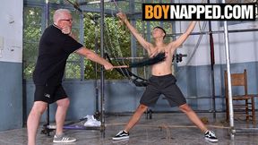 Twink Jonny Montero Gets His Cock Played By Master Kane