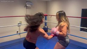 Jennifer Thomas vs Tomiko - Boxing Brawl (WMV Format)