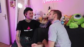 Married man cheating with transmasc stud while I watch and love it