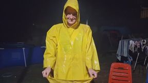 Have in the pouring rain while wearing rainwear and which
