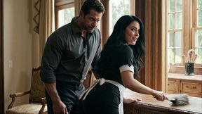 millionaire man fucks his domestic employee when his wife is not at home - porn in spanish - audio in spanish - ai porn