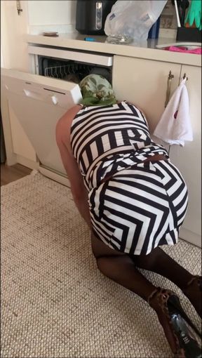 My Head Got Stuck in the Dishwasher, My Stepfather Helped Me.