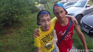 European teen twinks get naughty on webcam: fucking, sucking, and more!