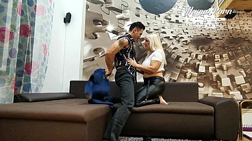 Big Tits MILF Anna Valentine fucked by Mugur