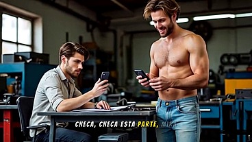 El Chakalito del Taller 🛠️🔥😏💦 - Relatos Gay 4